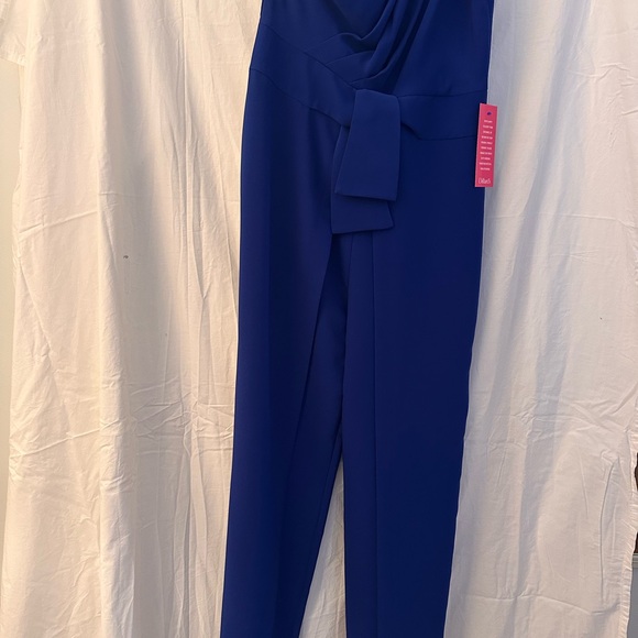 Elegant Blue Jumpsuit - Picture 1 of 5